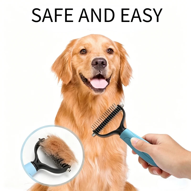 Brosse Démêlante Double Face pour Chien & Chat