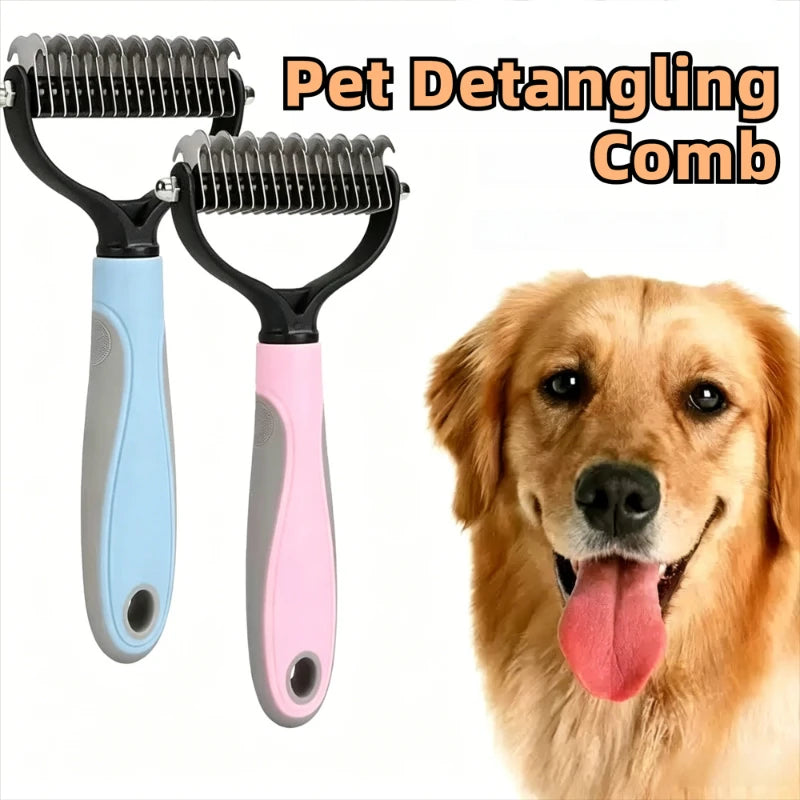 Brosse Démêlante Double Face pour Chien & Chat