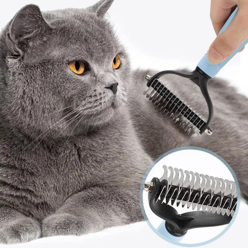 Brosse Démêlante Double Face pour Chien & Chat